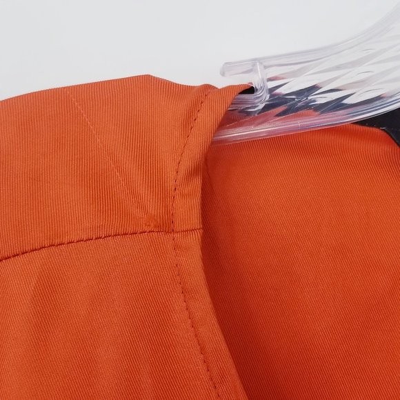 KAS New York 100% Silk Orange Embellished Tunic - Picture 12 of 13